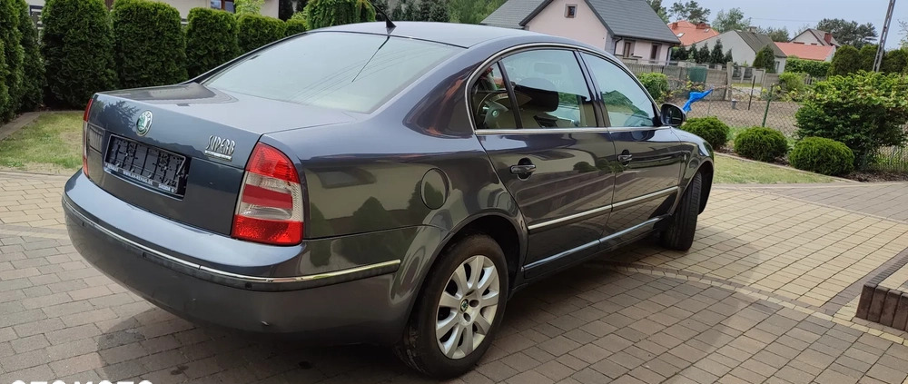 Skoda Superb cena 12500 przebieg: 294000, rok produkcji 2007 z Krzepice małe 326